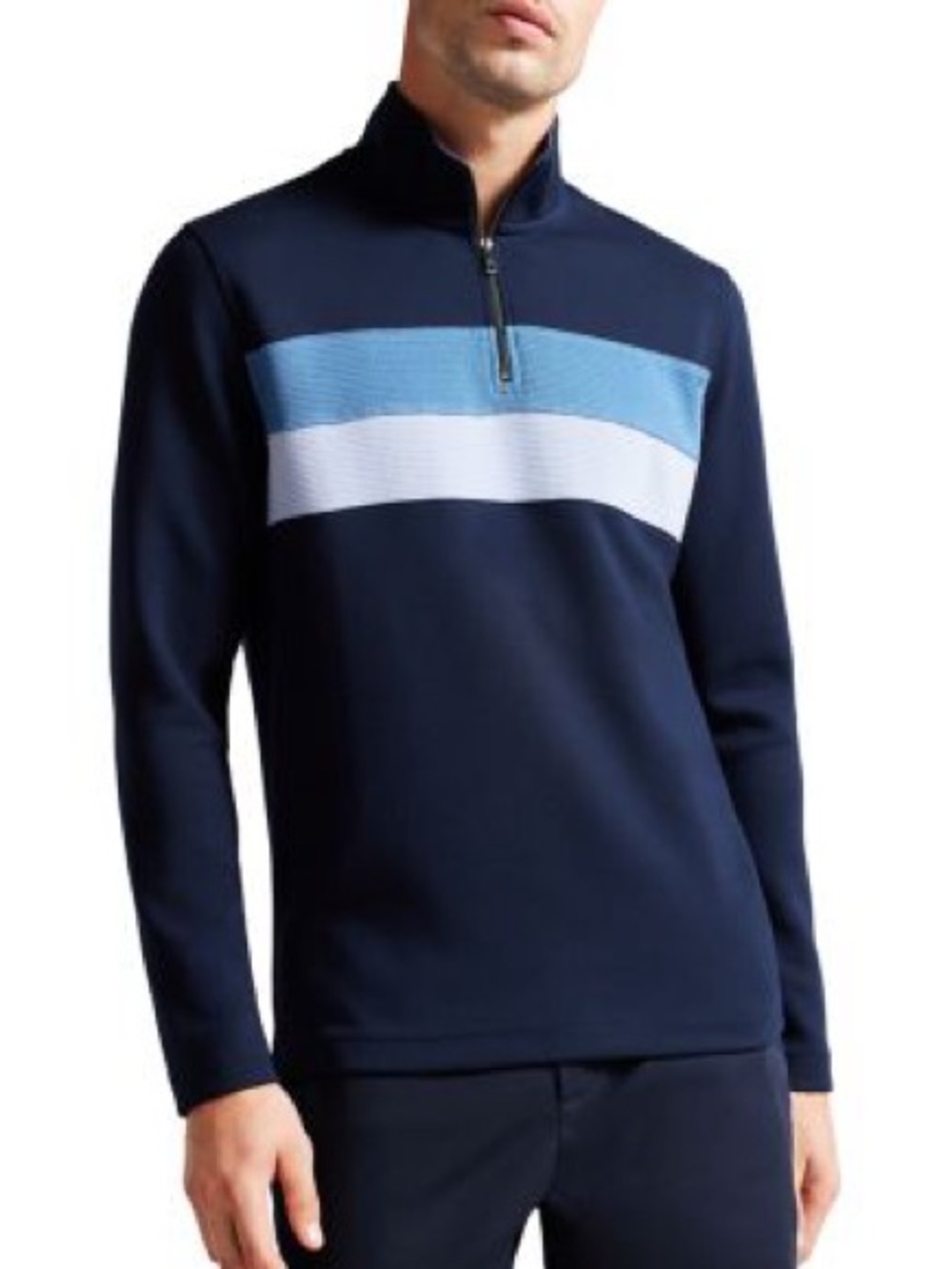 Ted Baker Veller Long Sleeve Half Zip Sweater 3